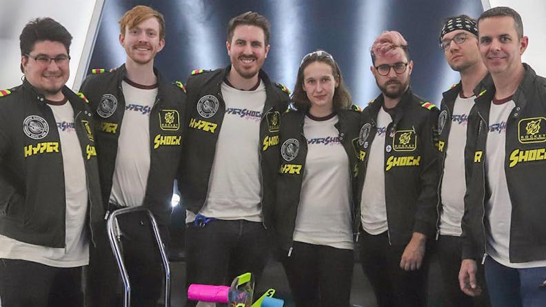 hypershock team photo