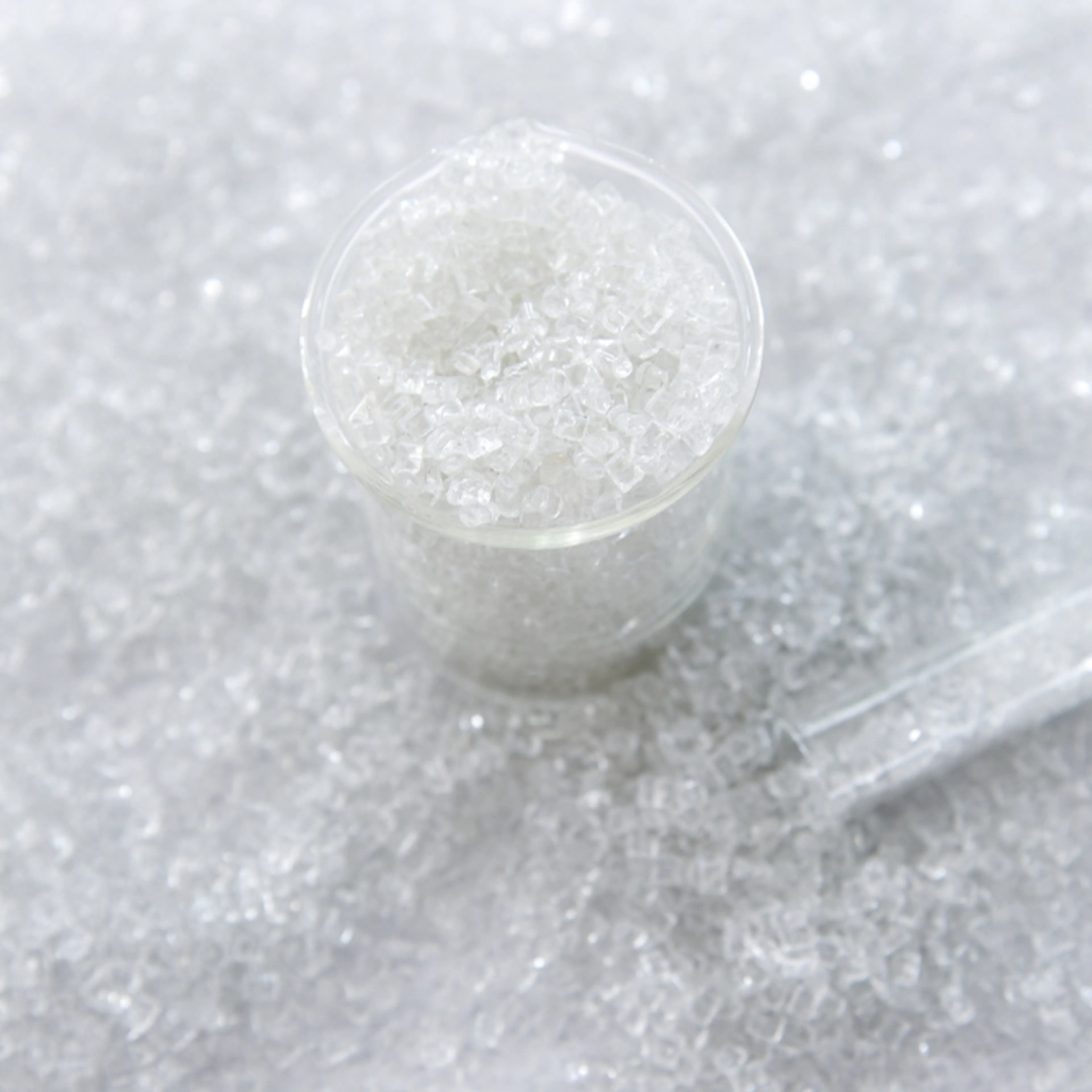 Polystyrene homopolymer chips. Image Credit: Shutterstock.com/RecycleMan