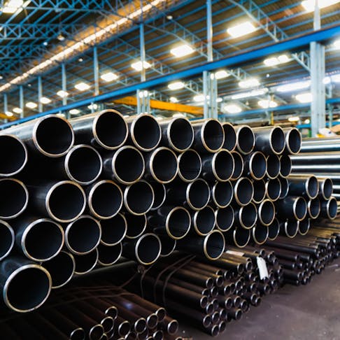 4340 rolled steel. Image Credit: Shutterstock.com/kasarp studio