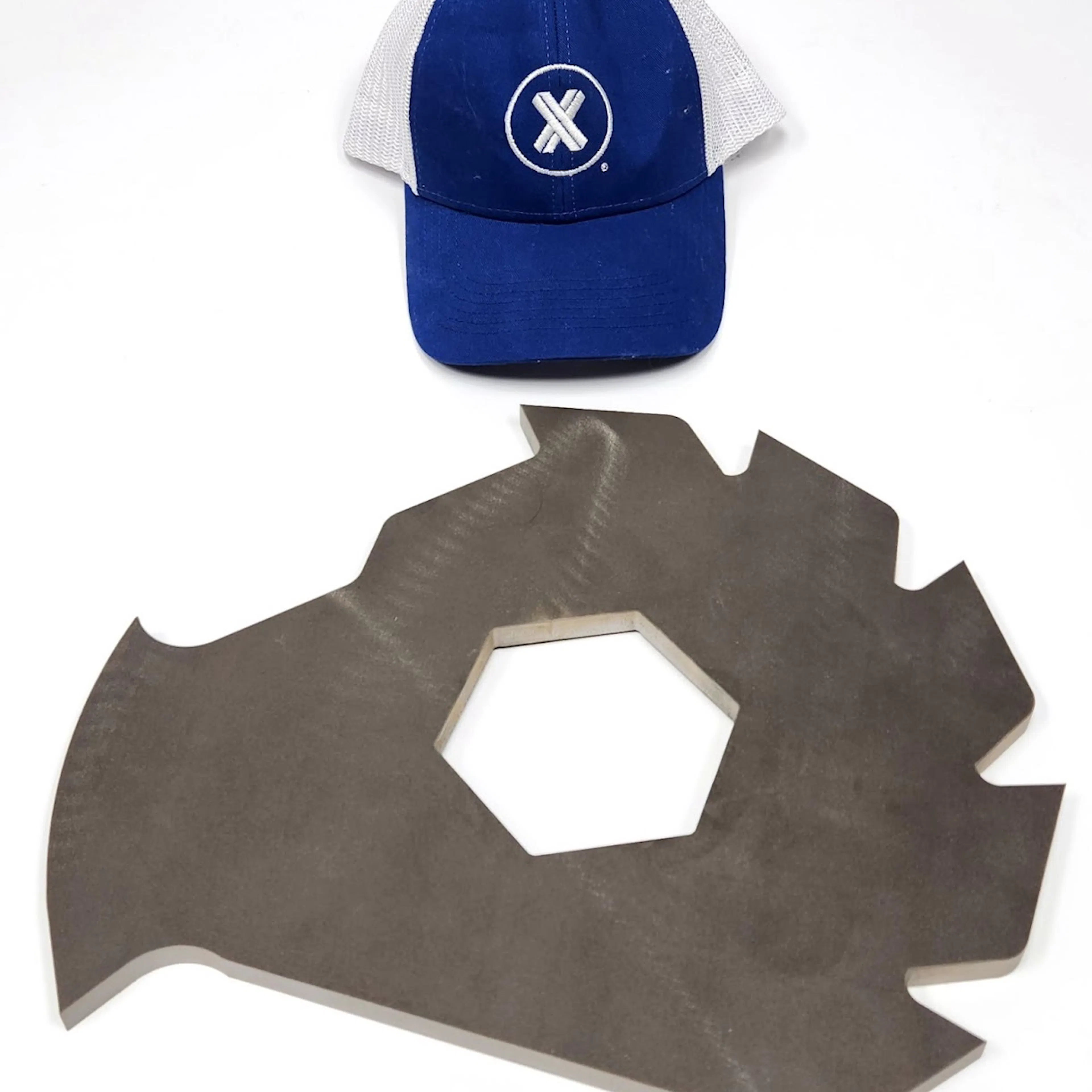Waterjet-cut Hammer Saw