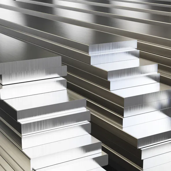 Aluminum material. Image Credit: Shutterstock.com/SimoneN