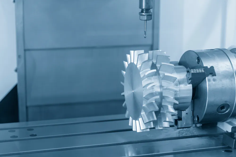 3-axis CNC milling machine. Image Credit: Shutterstock.com/Pixel B