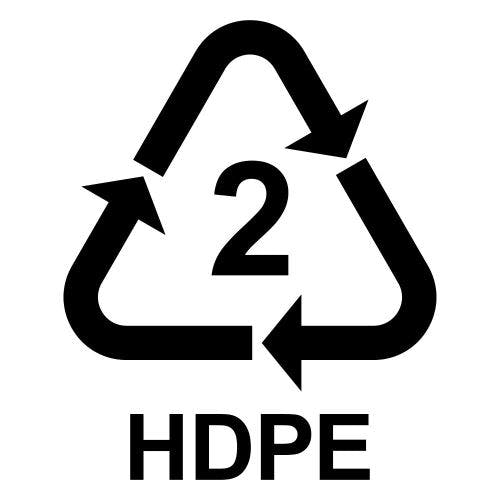 recycling symbol for HDPE