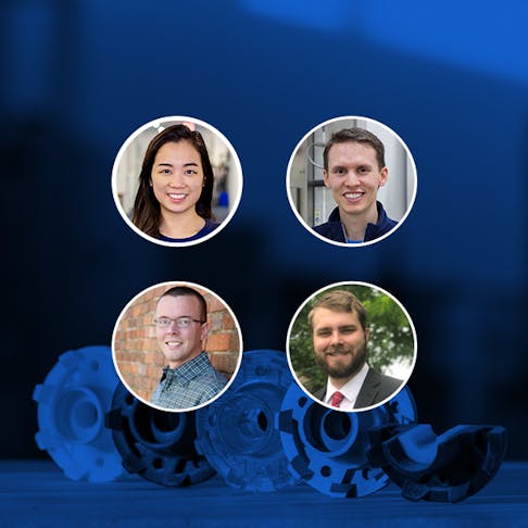 Photos of webinar participants