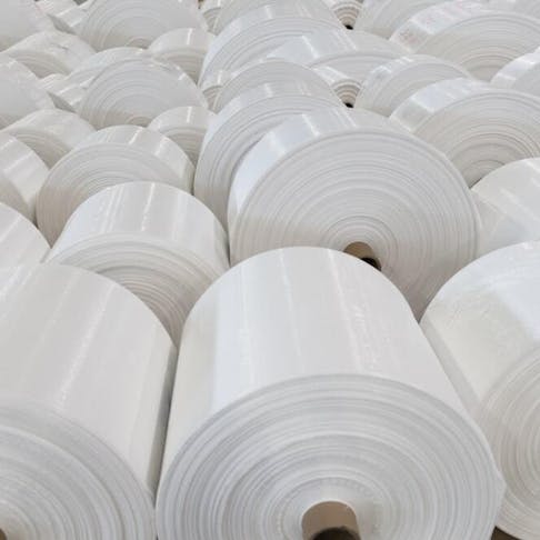 Polypropylene rolls for packaging. Image Credit: Shutterstock.com/AYRAT ALPAROV