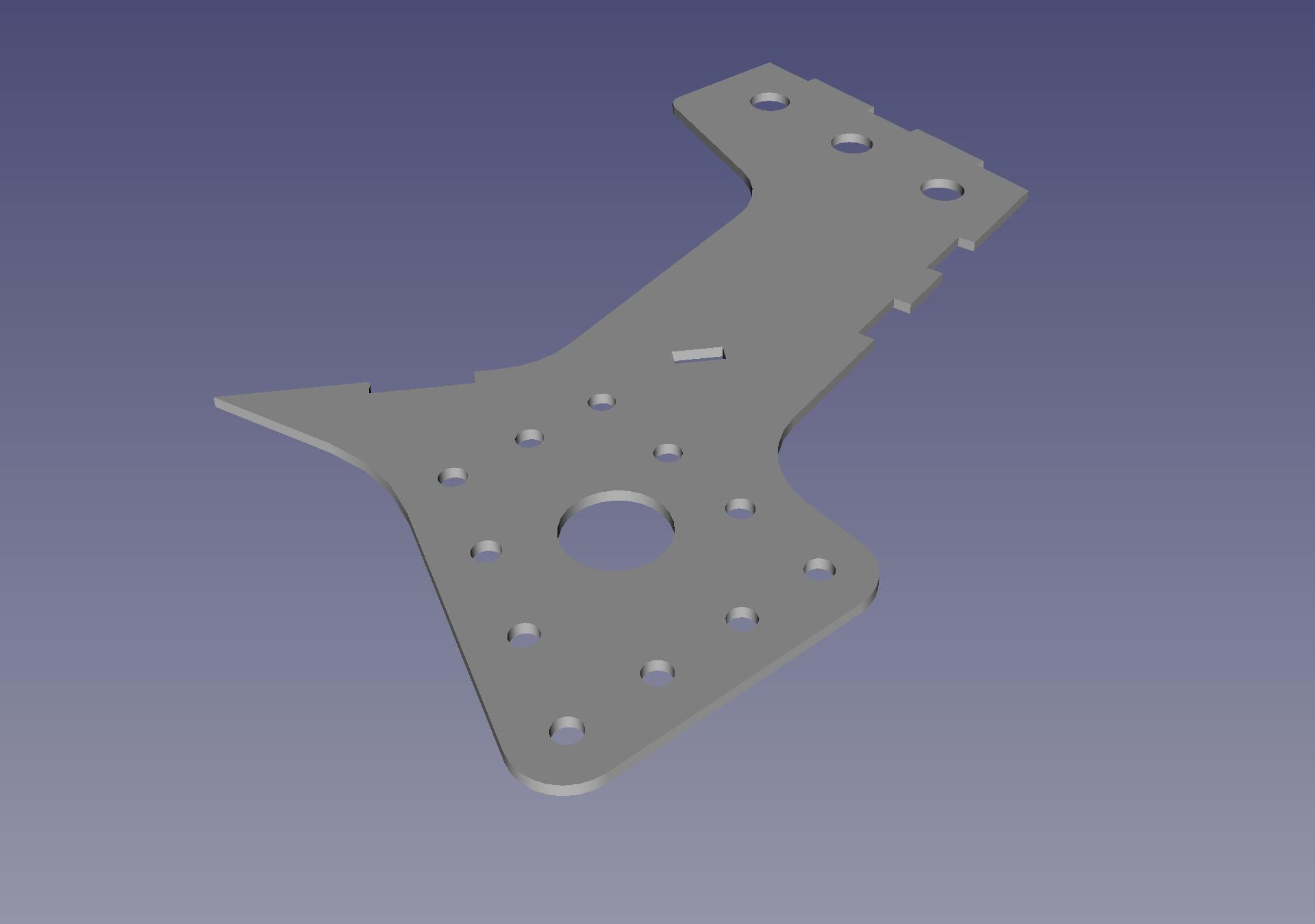 Side End Cap Mounting Plate