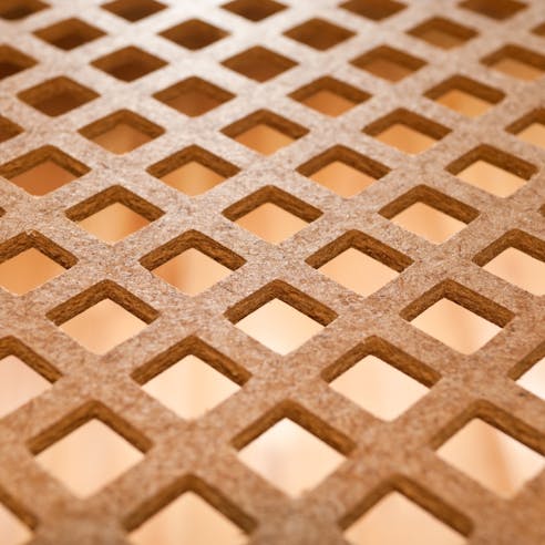 High density fiberboard material. Image Credit: Shutterstock.com/Sinelev