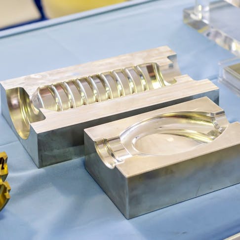 An injection mold. Image Credit: Surasak_Photo/Shutterstock.com