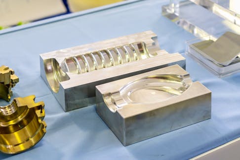 An injection mold. Image Credit: Surasak_Photo/Shutterstock.com