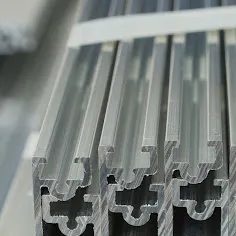 Metal slotted extrusions