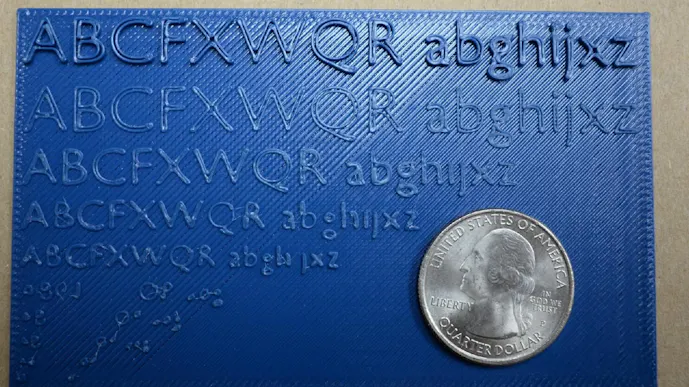 The Ultimate Guide To 3D Printed Text