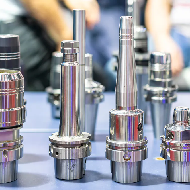 Tapered tailstock. Image Credit: Shutterstock.com/Surasak_Photo