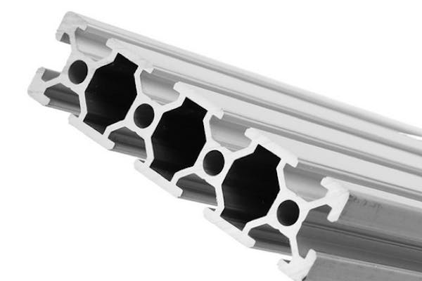 Metal extrusions made of aluminum