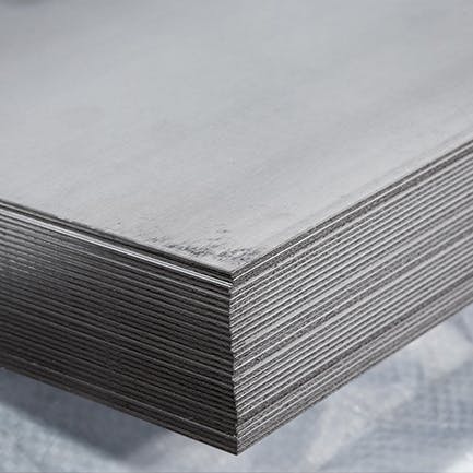 Galvannealed steel. Image Credit: https://impactsteel.com.au/steel-products/galvanneal/