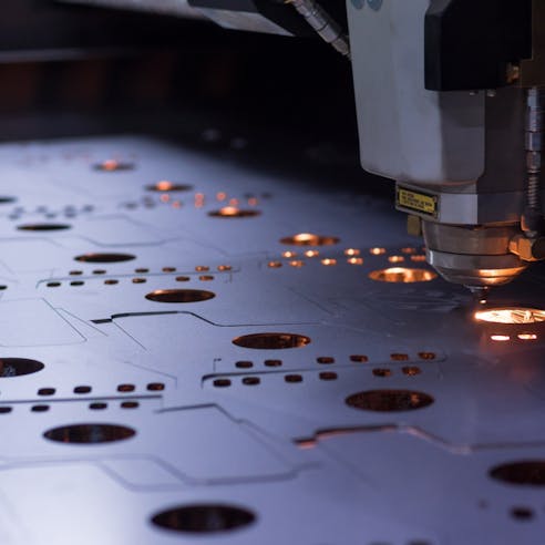 Laser cutter. Image Credit: Shutterstock.com/Denys90