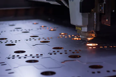 Laser cutter. Image Credit: Shutterstock.com/Denys90