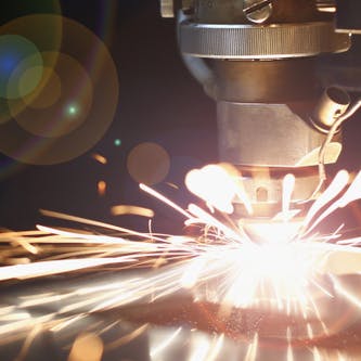 Laser cutting. Image Credit: Shutterstock.com/H_Ko