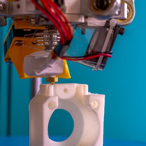 3D Printing a plastic part. Image credit: luchschenF/Shutterstock