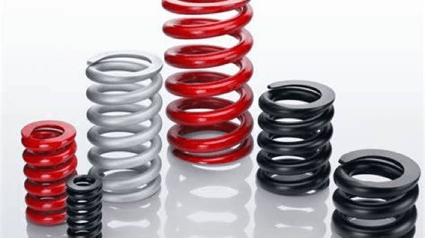 helical compression springs