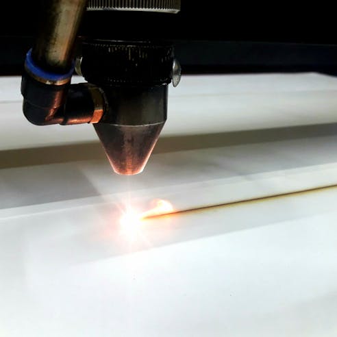 Laser cut MDF. Image Credit: Shutterstock.com/Edinaldo Maciel