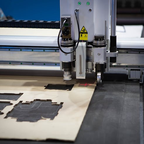 Die cutting machine. Image Credit: Shutterstock.com/Itsanan