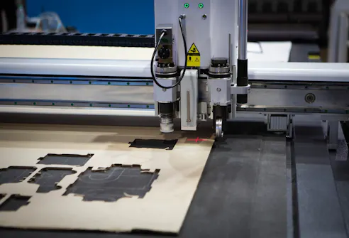 Die cutting machine. Image Credit: Shutterstock.com/Itsanan