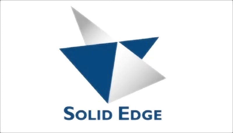 Solid Edge logo.
