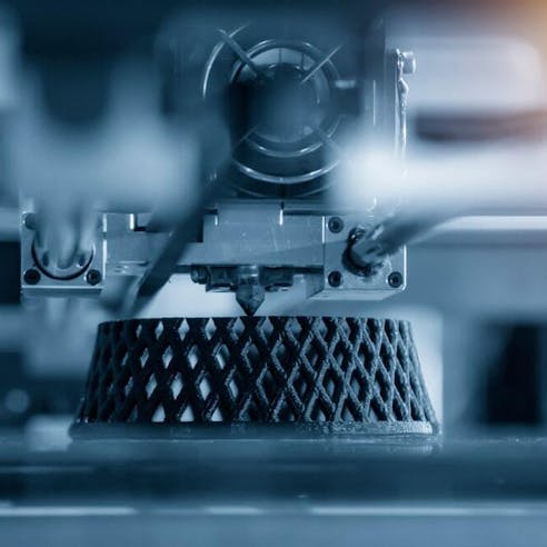 3D printing machine. Image Credit: Shutterstock.com/Pixel B