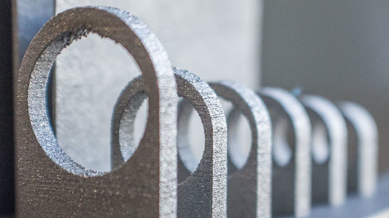 Unsupported Holes in DMLS Sample Parts