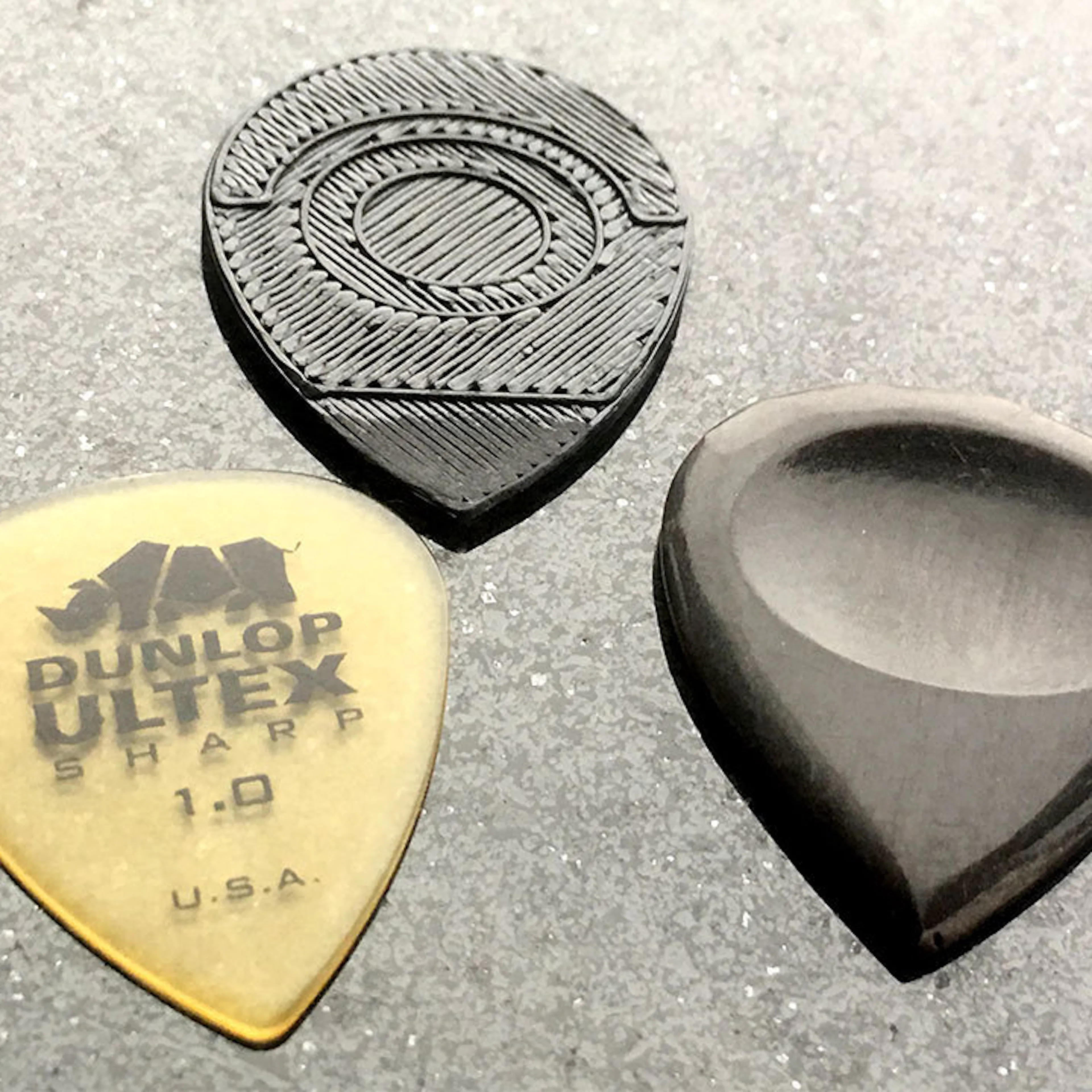 3D printed guitar pick