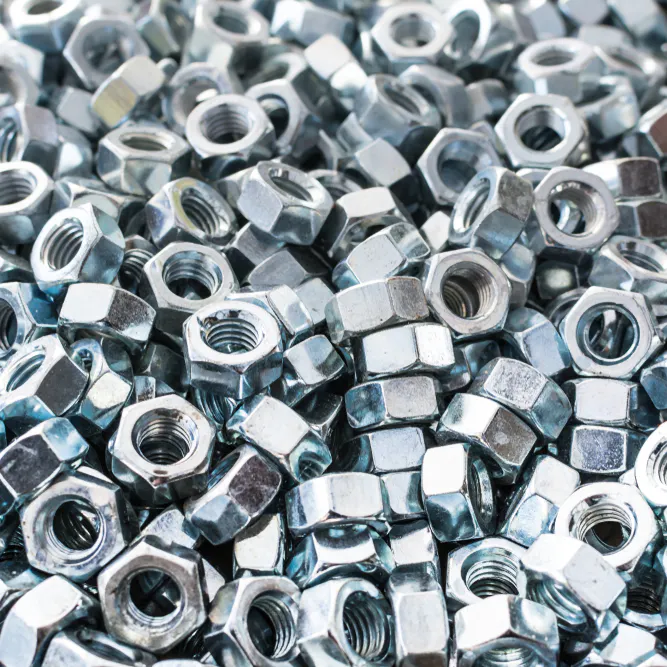 Passivated nuts. Image Credit: Shutterstock.com/Steven Giles