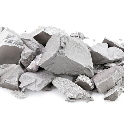 Pieces of tungsten metal. Image Credit: Shutterstock.com/Bjoern Wylezich