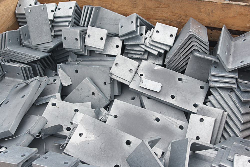 Metal used clearance for galvanizing iron