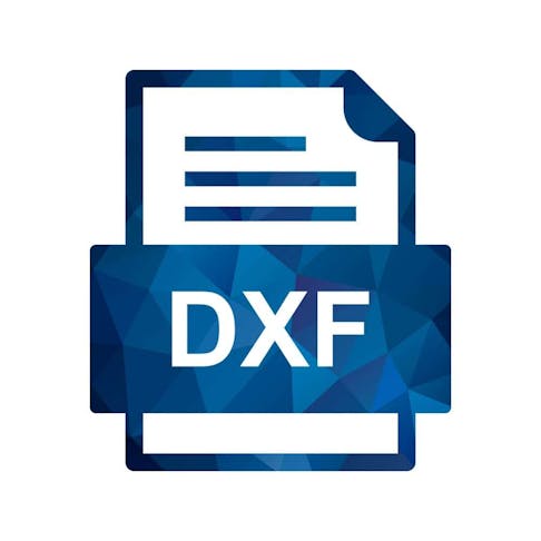 DXF file icon. Image Credit: Shutterstock.com/IYIKON