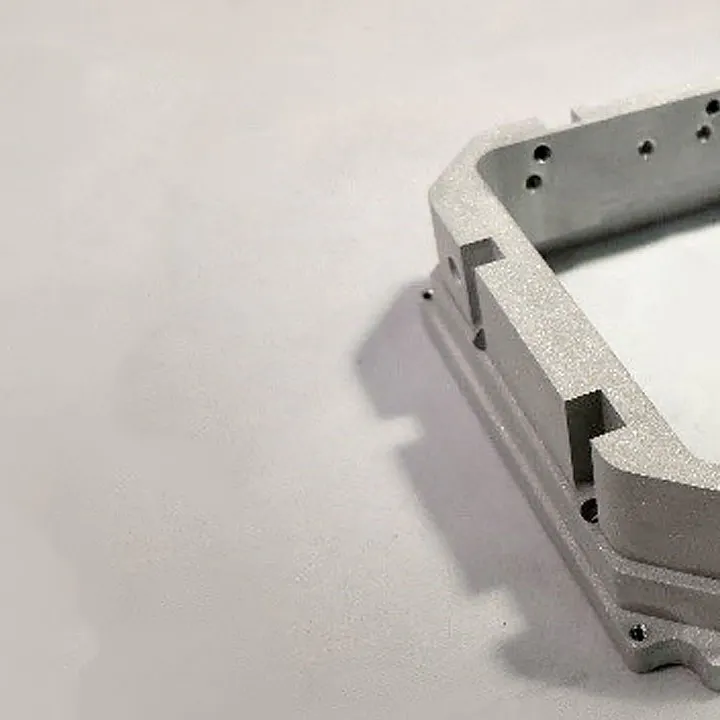 finished CNC part