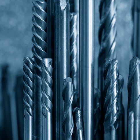 High speed steel drill bits. Image Credit: Shutterstock.com/Pixel B