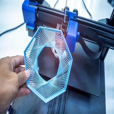 Metal 3D printer in action - Image Credit: Shutterstock/asharkyu