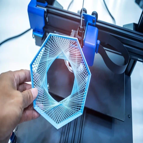 Metal 3D printer in action - Image Credit: Shutterstock/asharkyu