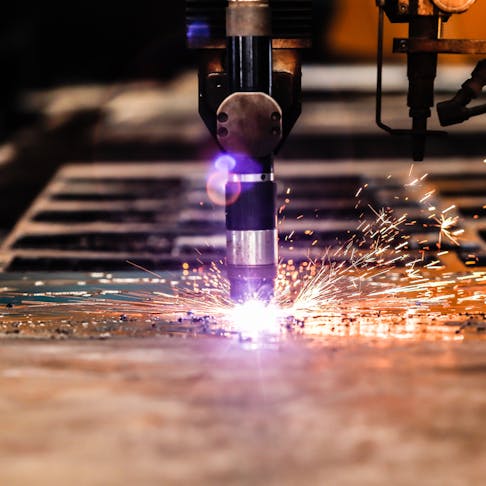 Plasma cutting machine. Image Credit: Shutterstock.com/Ake Apichai Chumsri