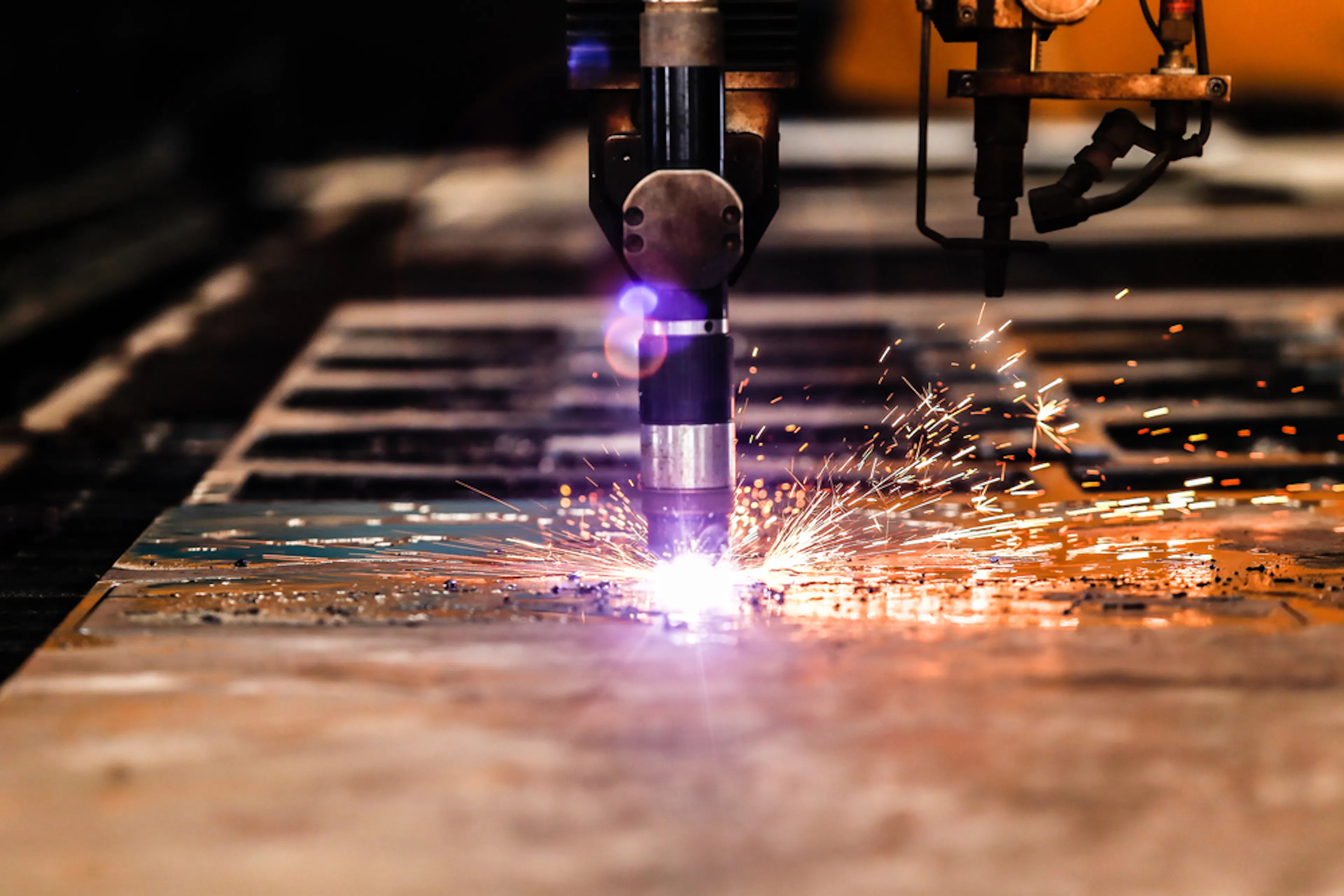Plasma cutting machine. Image Credit: Shutterstock.com/Ake Apichai Chumsri