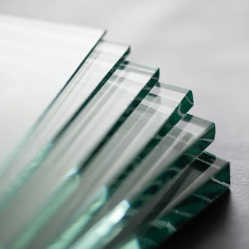 Stack of transparent glass. Image Credit: Shutterstock.com/noprati somchit