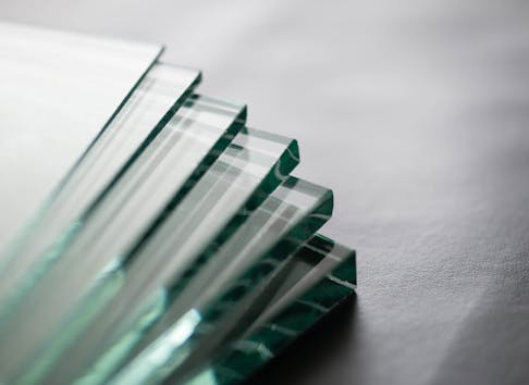 Stack of transparent glass. Image Credit: Shutterstock.com/noprati somchit