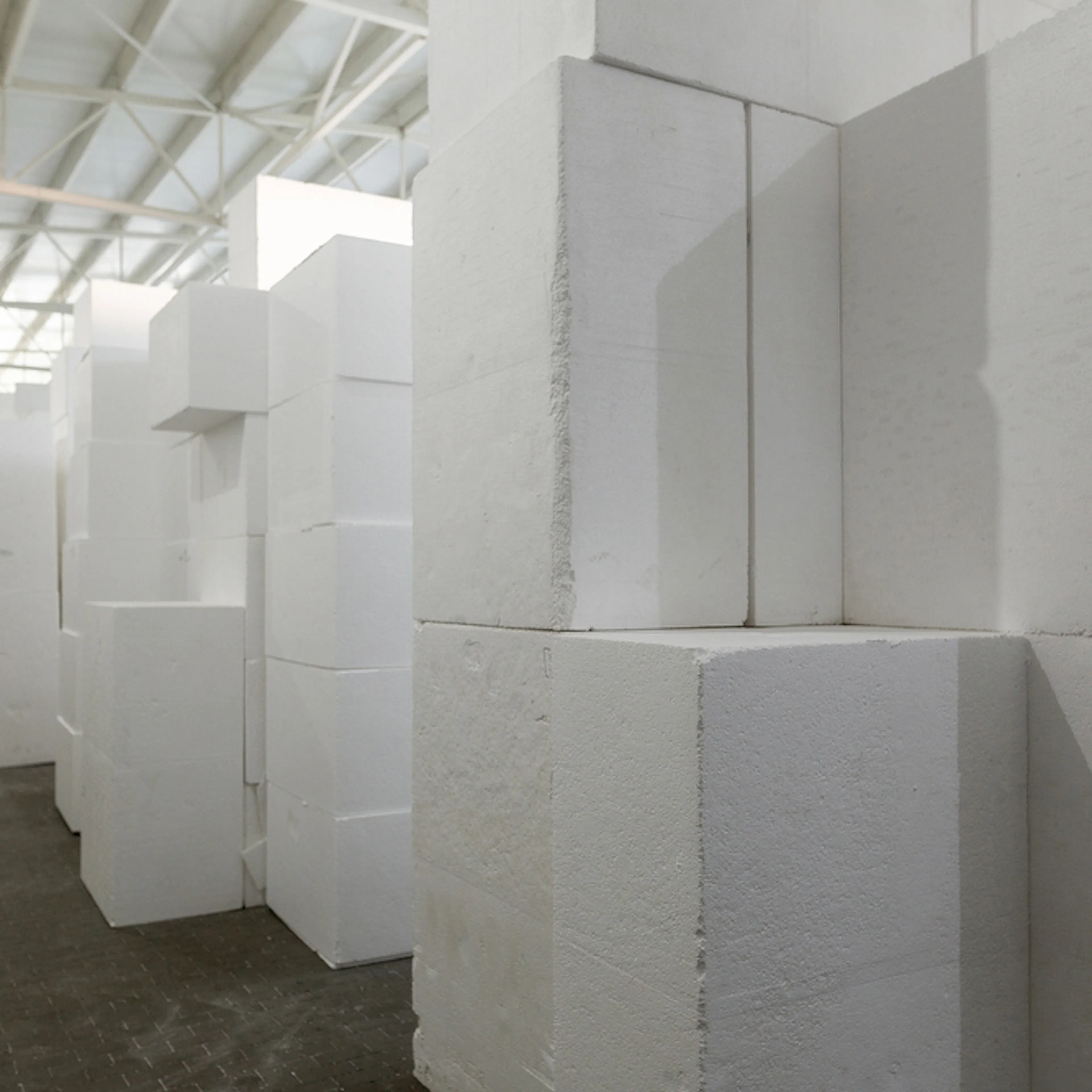 Industrial production of polystyrene foam. Image Credit: Shutterstock.com/Sodel Vladyslav