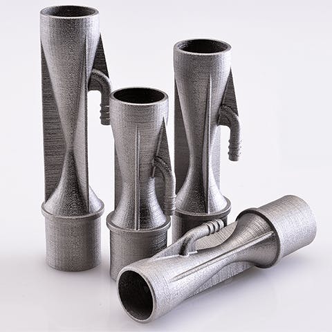 Binder jet custom parts