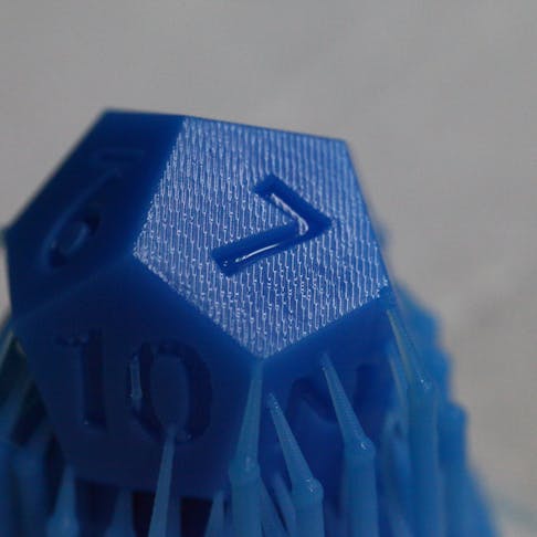 3D printed object with support structures. Image Credit: Shutterstock.com/HZH Visual