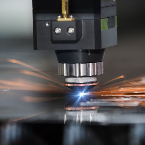 Laser welding metal. Image Credit: Shutterstock.com/Aumm graphixphoto