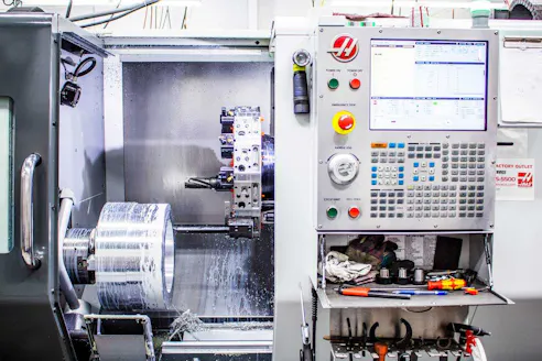 CNC Turning Machine Image