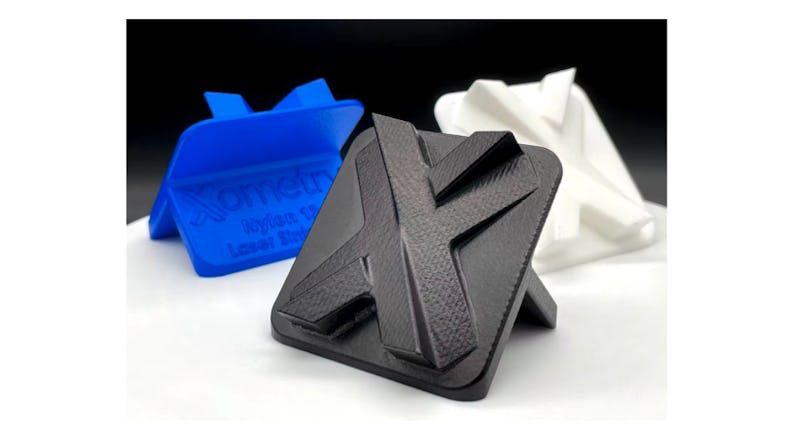 3D printed Xometry "X's"
