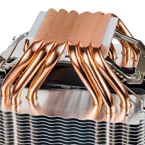 Heat radiator with copper heat pipes. Image Credit: Shutterstock.com/teh_z1b