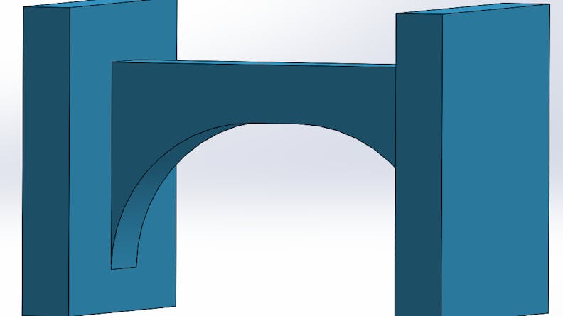 A structure that cannot support itself